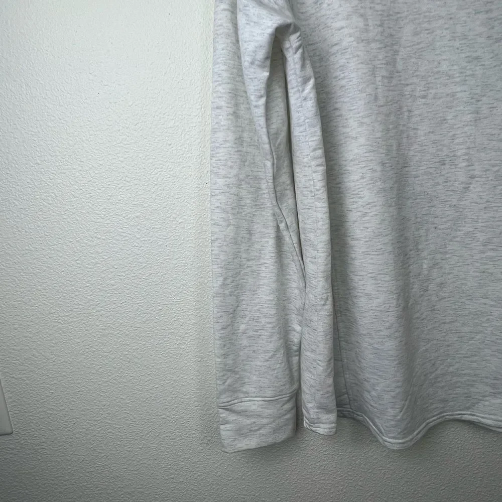 32 Degrees Heat Funnel Neck Light Gray Hoodie Large - Picture 3 of 4